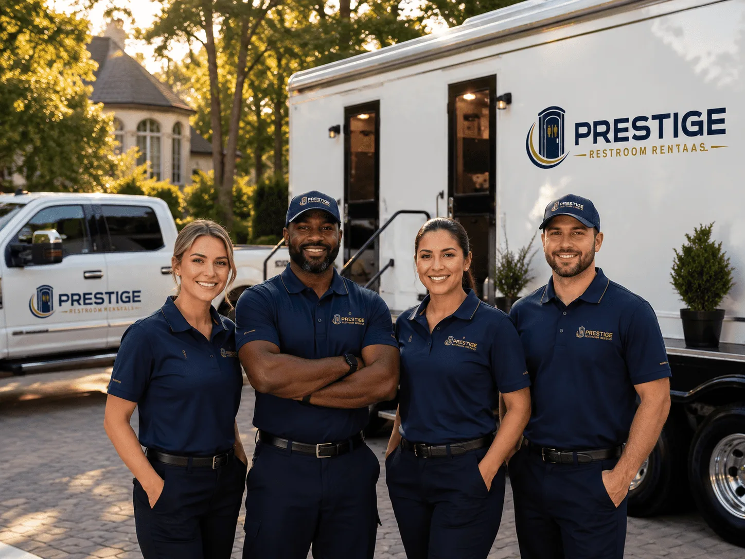 Trusted Luxury Portable Restrooms company in Caro, MI